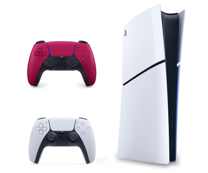 Konsola PlayStation Sony PlayStation 5 Slim Digital + DualSense Cosmic Red